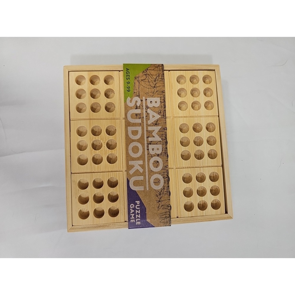 New Bamboo Sudoku Puzzle Game‎ Ages 9-99 By Project Genius